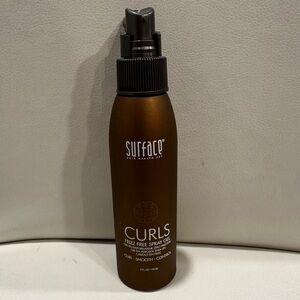 1 Brand New Bottle Surface Curls Frizz Free Spray Gel